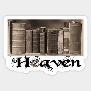 Heaven/haven Sticker